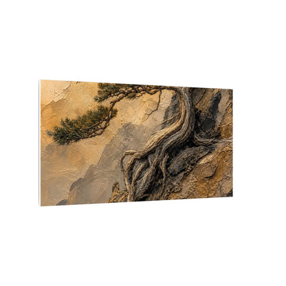 Summer Pine Tree Texture Canvas Art | Cozy Decor