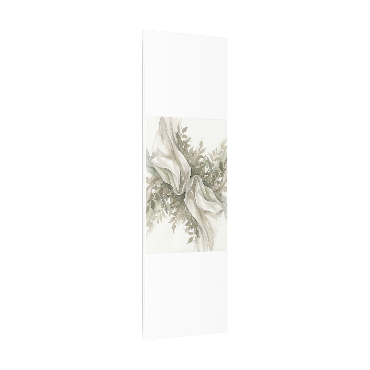 Summer Silk Drape Watercolor Canvas Art | Cozy Decor