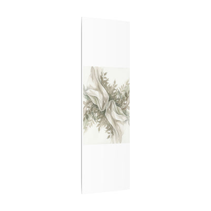 Summer Silk Drape Watercolor Canvas Art | Cozy Decor