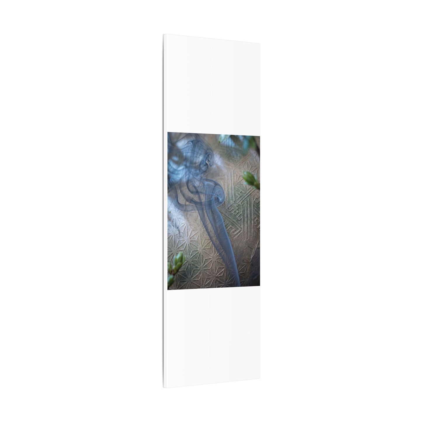 Spring Incense Smoke Japanese Pattern Canvas Art | Neutral Decor