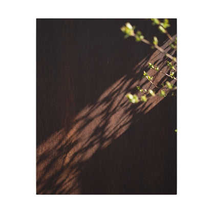 Rust Patina Moody Minimal Canvas Art | Sophisticated Dark Japandi Art
