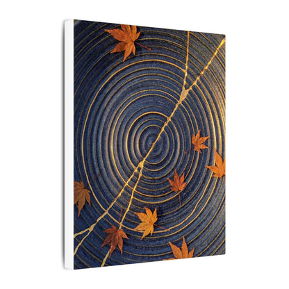 Water Ripple Gold Repair Canvas Art | Healing Kintsugi Art
