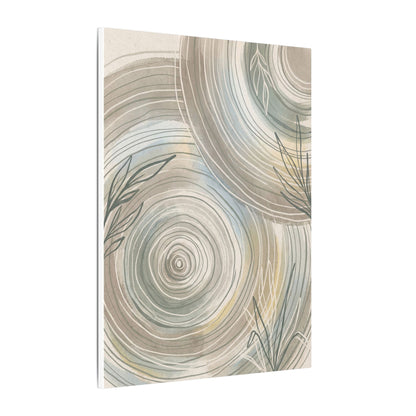 Kanso Water Ripple Canvas Art - Japandi Minimal Line