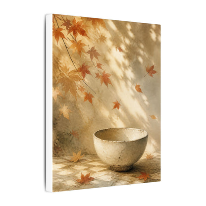 Japandi Ceramic Bowl in Dappled | Watercolor Canvas Art