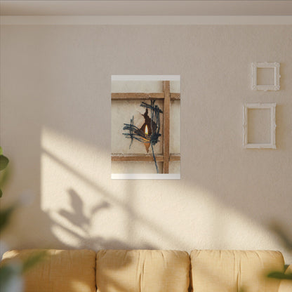Winter Shoji Screen Broken Beauty Canvas Art | Resilient Decor