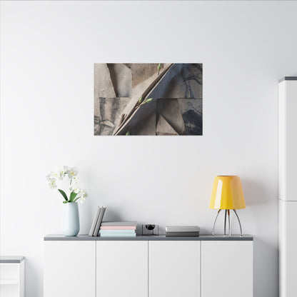 Paper Fold Canvas Art | Spring Japandi Japanese Pattern Art