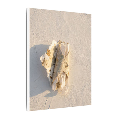 Paper Fold Canvas Art | Winter Japandi Texture Art
