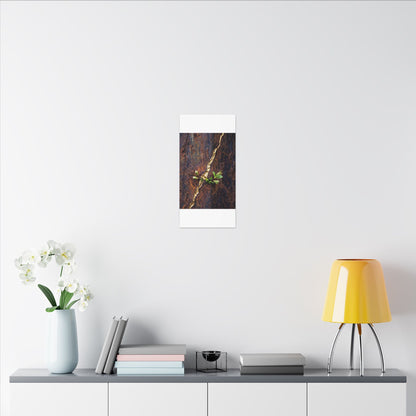 Overcast Rust Patina Canvas Art - Kintsugi Datsuzoku