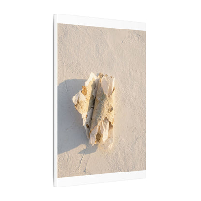 Paper Fold Canvas Art | Winter Japandi Texture Art