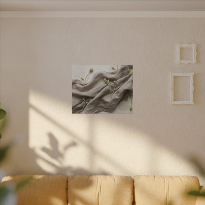 Overcast Silk Drape Canvas Art - Japandi Ma
