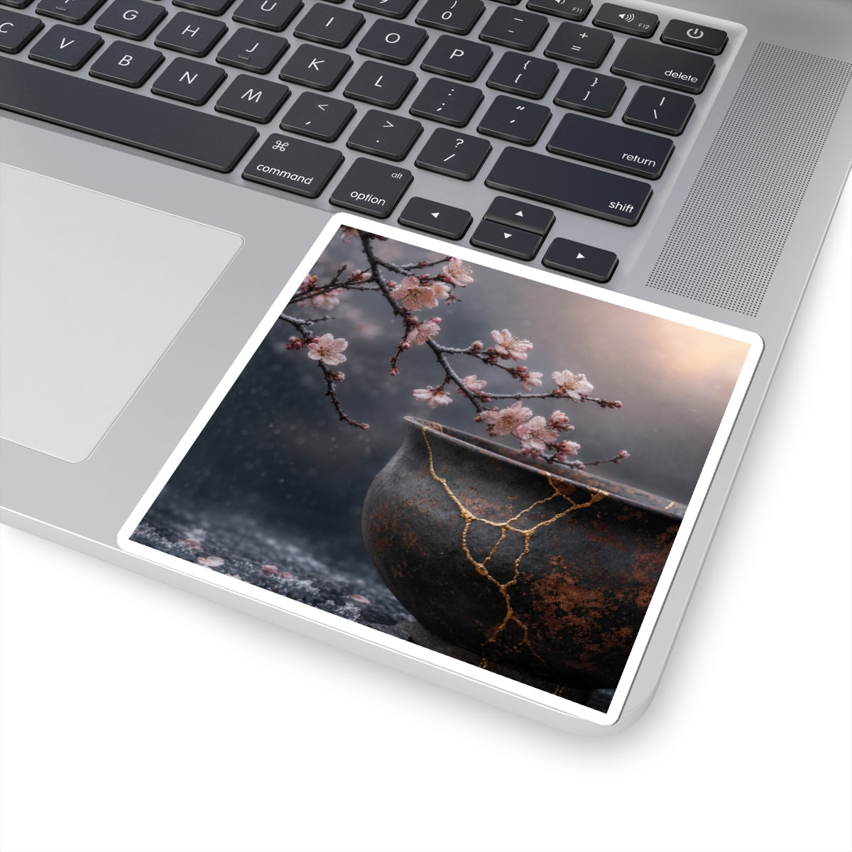 Dawn Cherry Blossom Sticker - Kintsugi Kanso