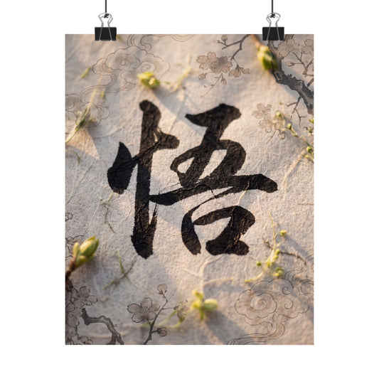 Art Wall Art Print | Spring Zen Ukiyo E Inspired Art