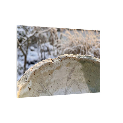 Ceramic Bowl Canvas Art | Winter Japandi Minimal Line Art