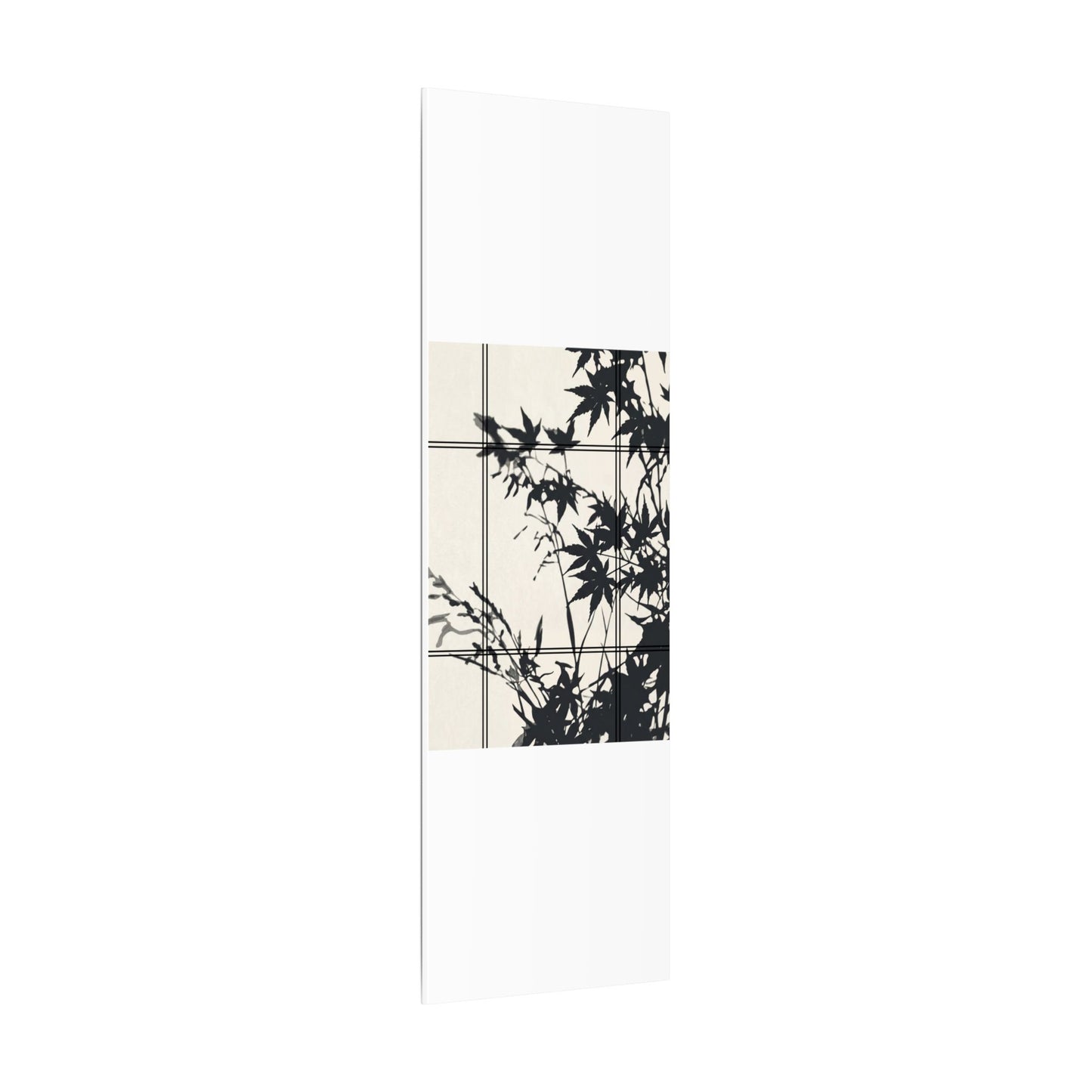 Shoji Screen Canvas Art | Summer Japandi Minimal Line Art