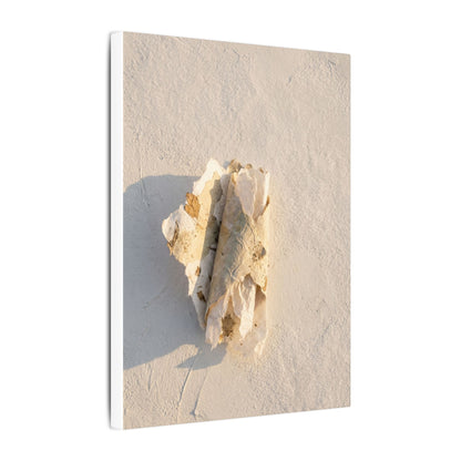 Paper Fold Canvas Art | Winter Japandi Texture Art