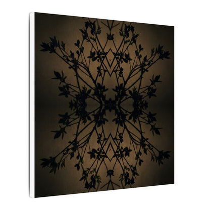 Golden Hour Shadow Play Canvas Art - Dark Japandi Seijaku