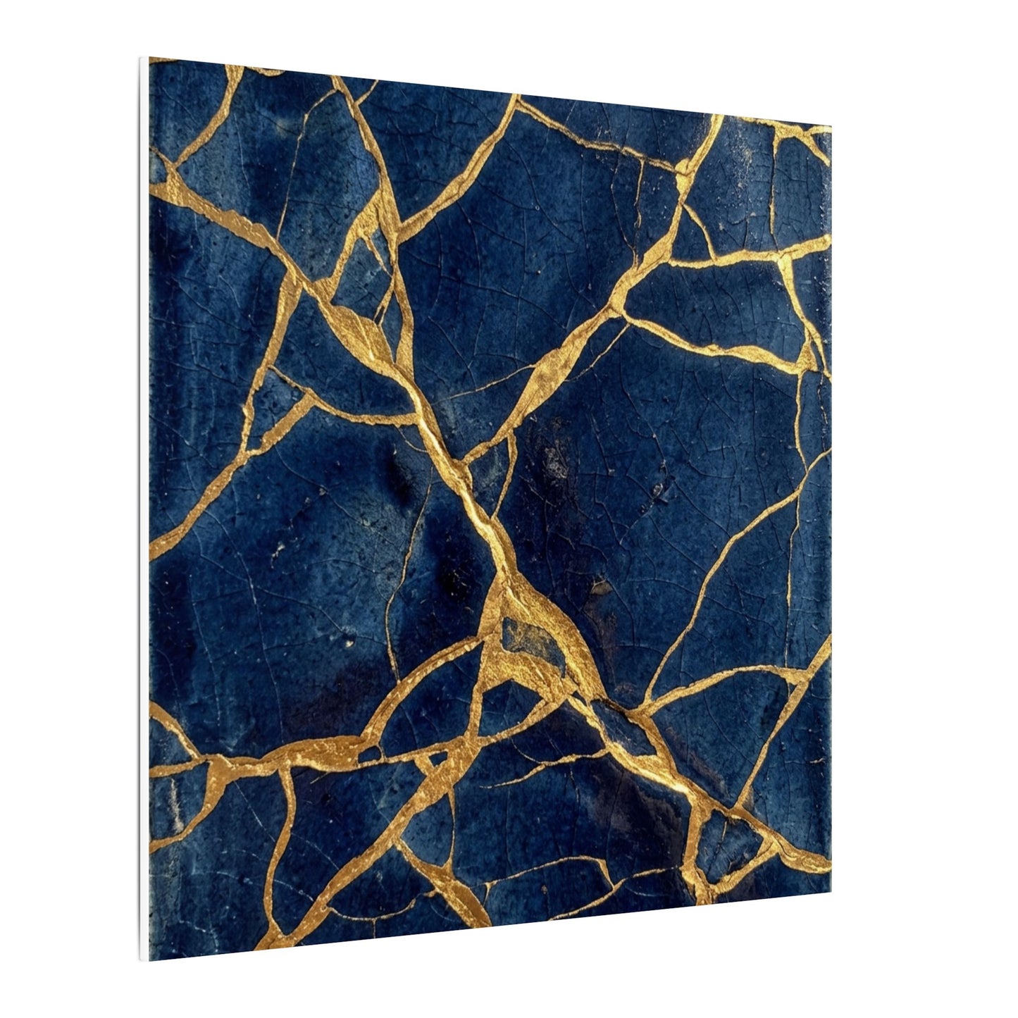 Kintsugi Crackle Canvas Art