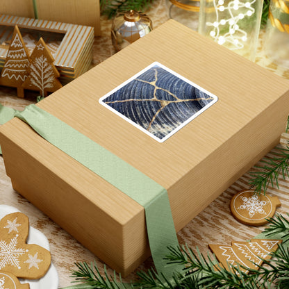 Shibui Water Ripple Sticker - Kintsugi Gold Repair