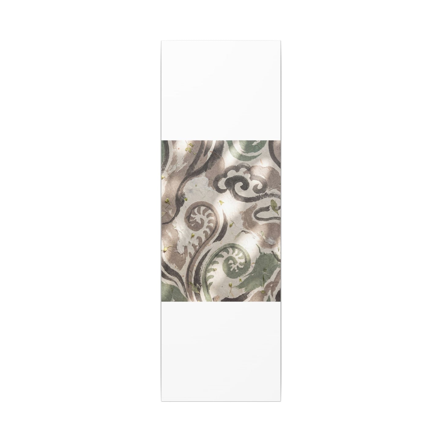 Dappled Ink Brushstroke Canvas Art - Japandi Ma