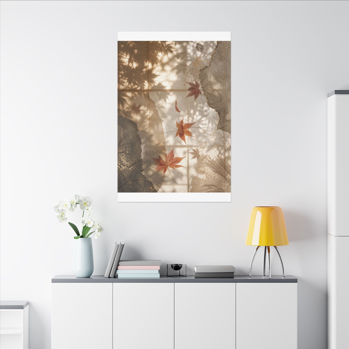 Datsuzoku Shoji Screen Canvas Art - Japandi Japanese Pattern