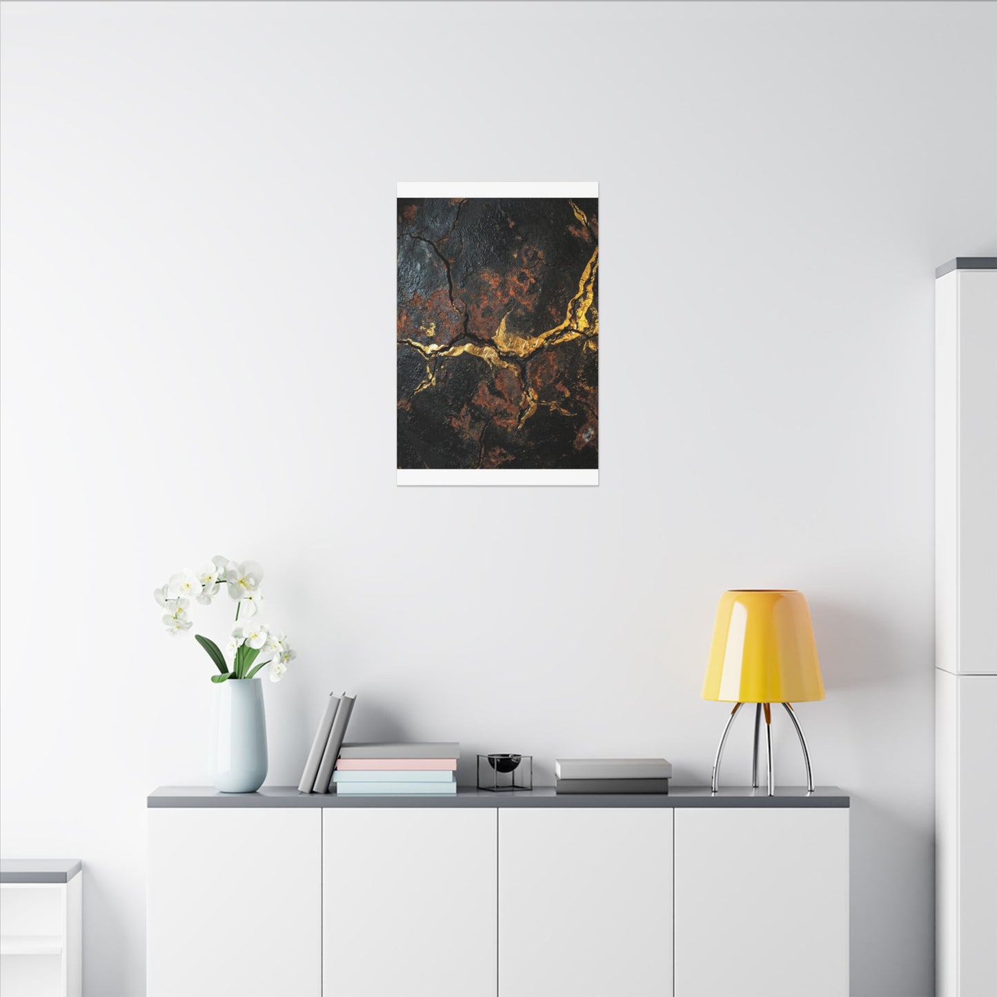 Kintsugi Broken Beauty Canvas Art