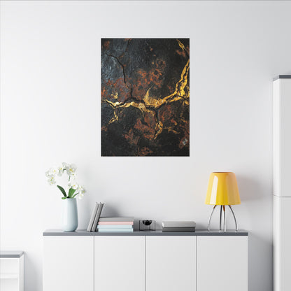 Kintsugi Broken Beauty Canvas Art