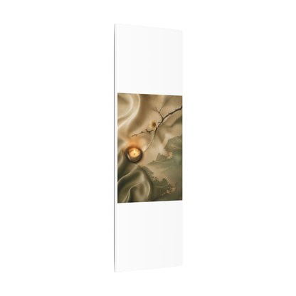 Silk Drape Japanese Pattern Canvas Art | Warm Japandi Art