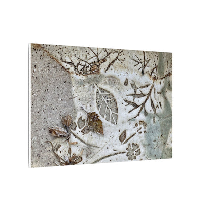 Ceramic Bowl Winter Canvas Art | Japandi Earthy Design