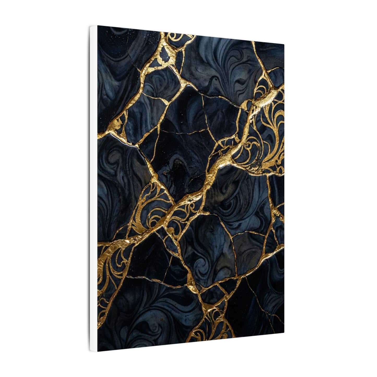 Kintsugi Gold Vein Canvas Art