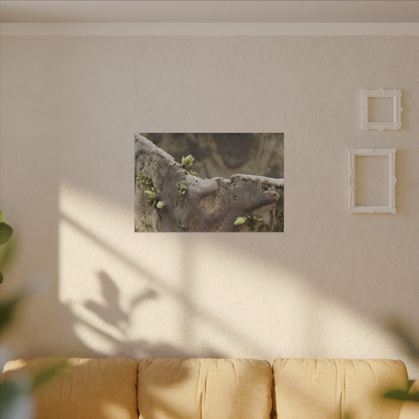 Overcast Ceramic Bowl Canvas Art - Japandi Fukinsei