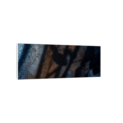 Moonlight Shadow Play Canvas Art - Dark Japandi Ma
