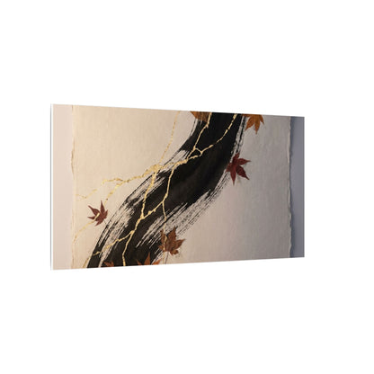 Dawn Ink Brushstroke Canvas Art - Kintsugi Ma