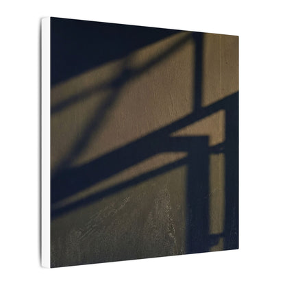 Sophisticated Shadow Play Canvas Art - Moody Minimal Dark Japandi