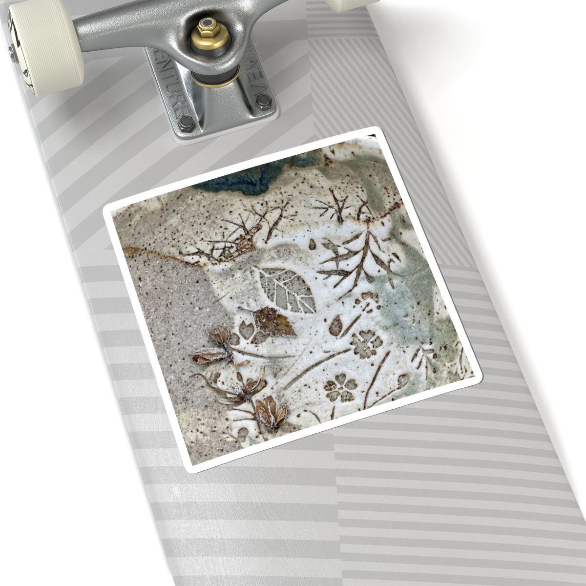 Ceramic Bowl Winter Sticker | Japandi Cozy Design Art Print