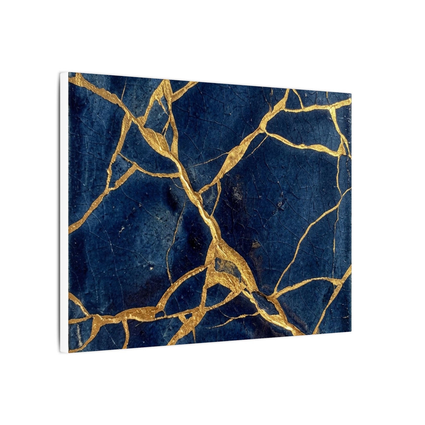 Kintsugi Crackle Canvas Art