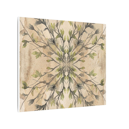 Shibui Shadow Play Canvas Art - Japandi Watercolor