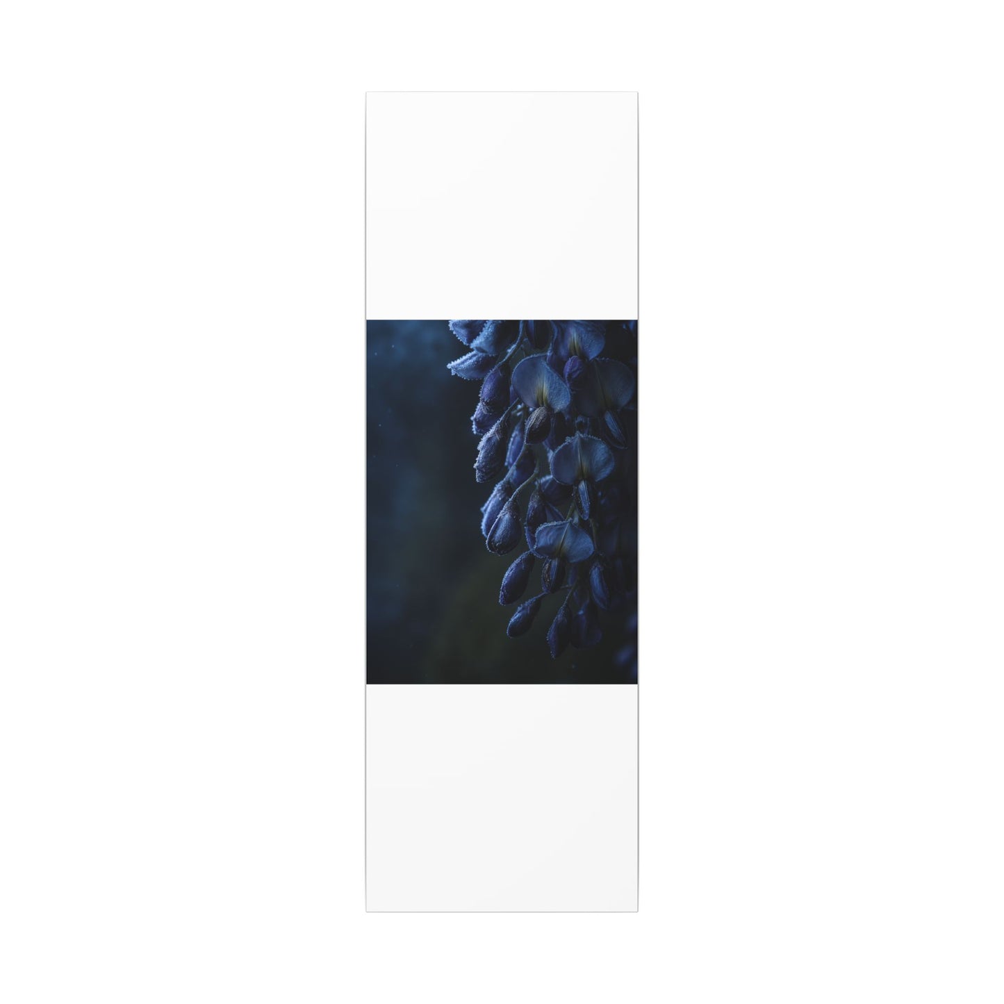 Winter Wisteria Shadow Zen Canvas Art | Atmospheric Decor