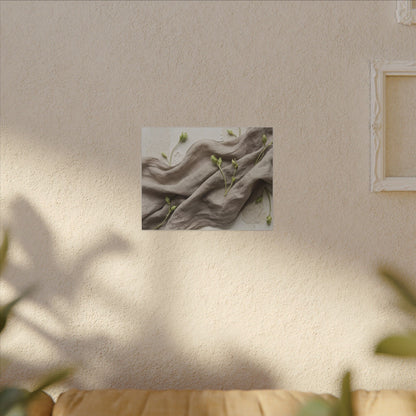 Overcast Silk Drape Canvas Art - Japandi Ma