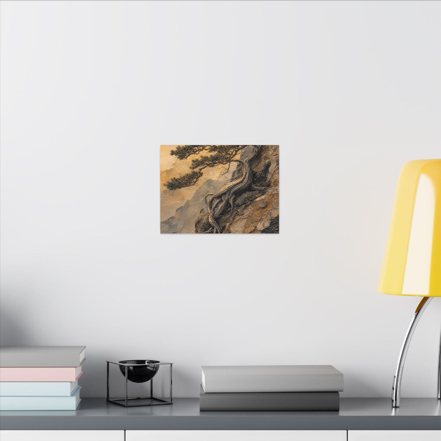 Summer Pine Tree Texture Canvas Art | Cozy Decor