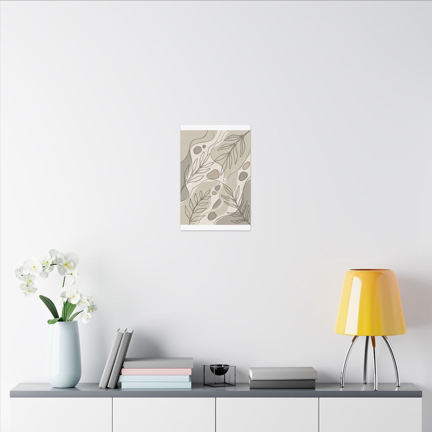 Japandi Minimal Line Canvas Art