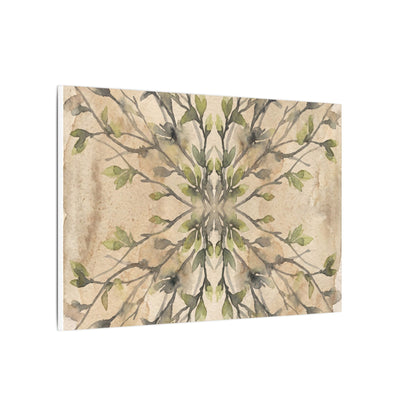Shibui Shadow Play Canvas Art - Japandi Watercolor