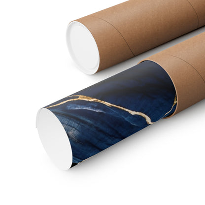 Silk Drape Wall Art Print | Summer Kintsugi Gold Repair Art