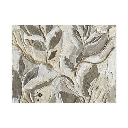 Japandi Textured Canvas Art