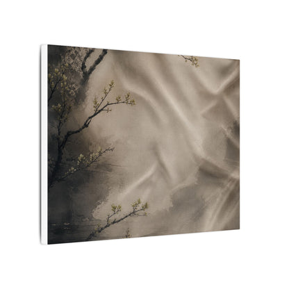 Silk Drape Canvas Art | Spring Japandi Japanese Pattern Art