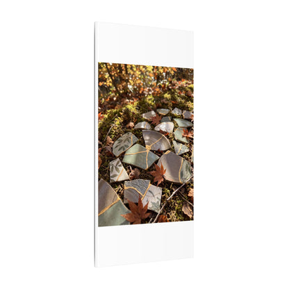 Broken Pottery Japanese Pattern Canvas Art | Elegant Japandi Art