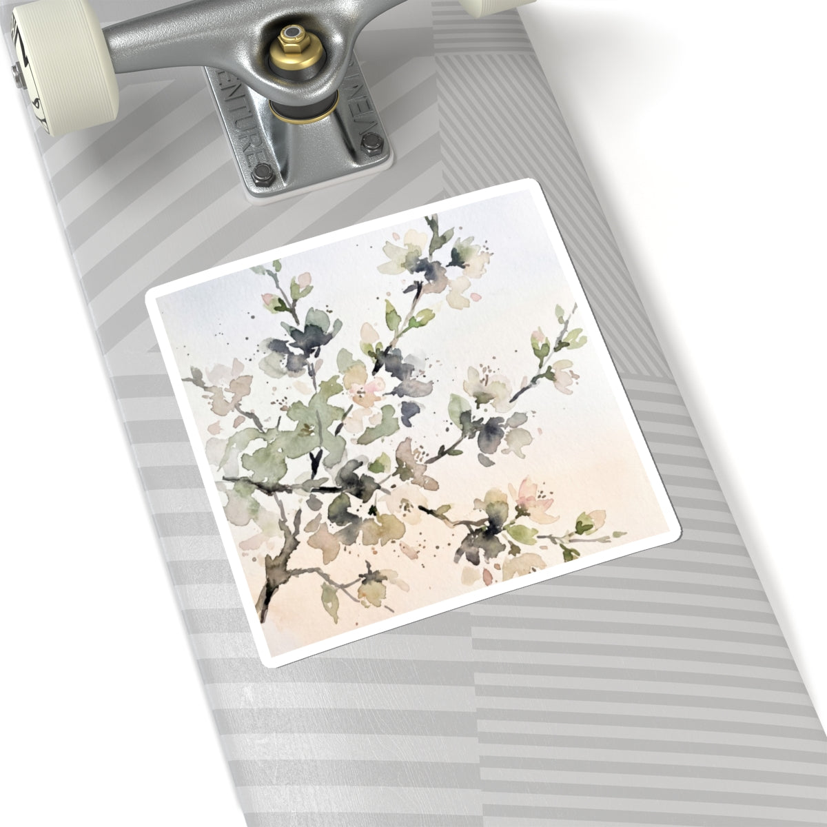 Cherry Blossom Spring Sticker | Japandi Warm Design
