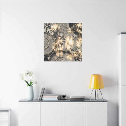 Healing Water Ripple Canvas Art - Gold Vein Kintsugi