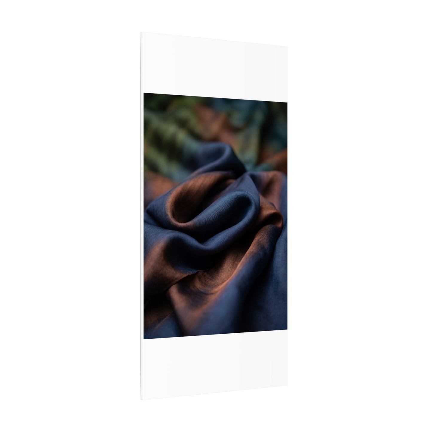 Summer Silk Drape Shadow Zen Canvas Art | Sophisticated Decor