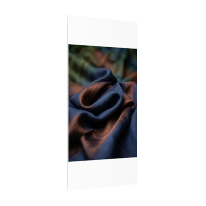 Summer Silk Drape Shadow Zen Canvas Art | Sophisticated Decor
