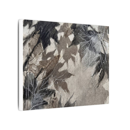 Shadow Play Texture Canvas Art | Cozy Japandi Art